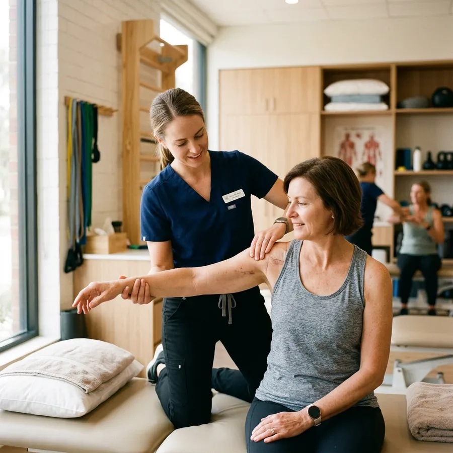Pre & post-surgical rehabilitation — guided recovery from operation room to full function.